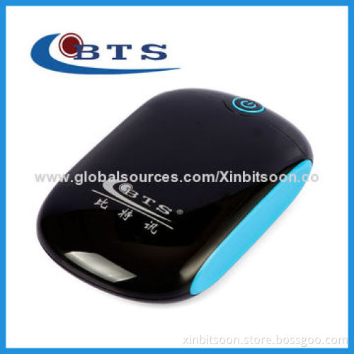 Portable power bank with 6,600mAh capacity with 3 indicator light